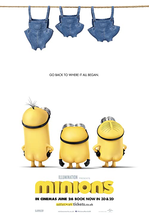 دانلود انیمیشن Minions 2015 با زیرنویس فارسی چسبیده
