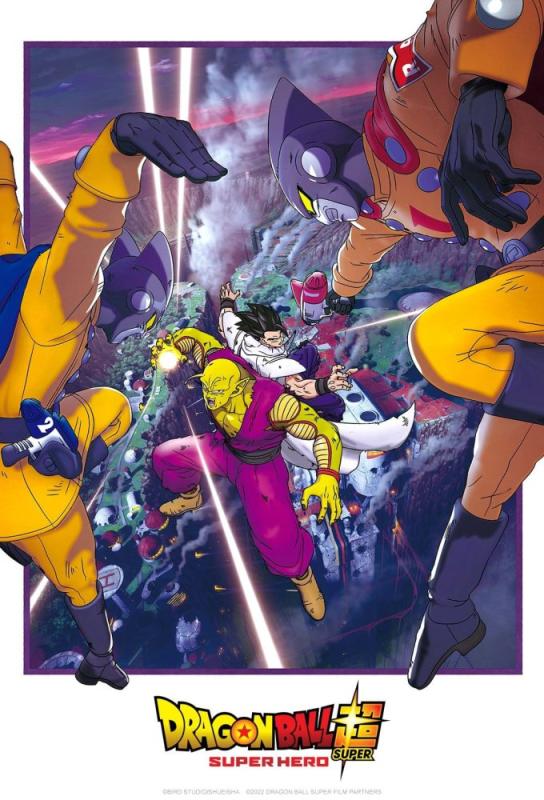 دانلود انیمه Dragon Ball Super: Super Hero 2022 با زیرنویس فارسی چسبیده