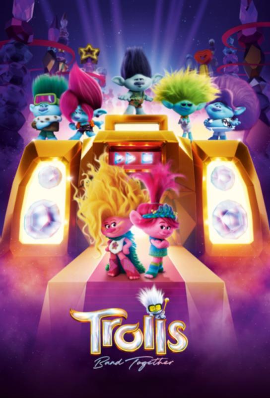 دانلود انیمیشن Trolls Band Together 2023 رنویس فارسی چسبیده
