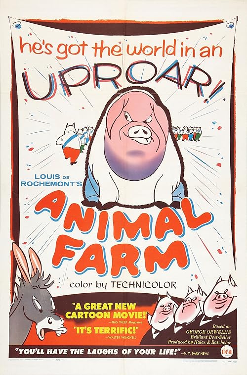 دانلود انیمیشن Animal Farm 1954 با زیرنویس فارسی چسبیده